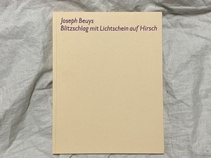 Joseph Beuys, Blitzschlag mit Lichtschein auf Hirsch フランクフルト ヨーゼフ・ボイス　MMK 1991年 ドイツ語・英語　パレルモ関係