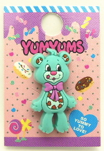 ◆新品◆長期保管品◆即決価格◆ヤムヤムズ◆YUMYUMS◆チャックル・チップ・ベア◆サンダルアクセサリー◆シューズバッチ◆プラグボタン◆