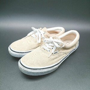 ◇ VANS ヴァンズ ERA V95CLA ローカット カジュアル スニーカー サイズ25 ベージュ レディース メンズ E