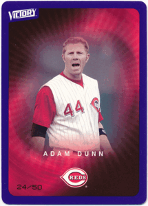 Adam Dunn MLB 2003 Upper Deck UD Victory Tier 4 Grand Slam 50枚限定 パラレルカード アダム・ダン