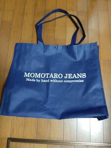 未使用・自宅保管 桃太郎ジーンズ バッグ 大 岡山 児島 MADE IN JAPAN MOMOTARO JEANS 