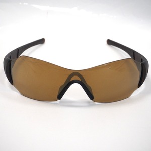 Th973983 オークリー サングラス ZERO ゼロ ブラウン系 アイウェア OAKLEY 中古