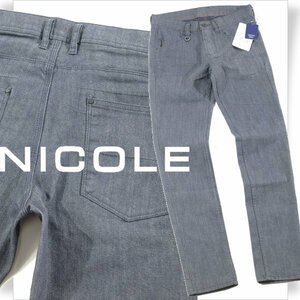 新品1円～★ニコル セレクション NICOLE selection メンズ ストレッチ ネイビー スキニーパンツ 44 S 正規店本物 ◆5921◆