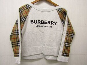 BURBERRY LONDON ENGLAND バーバリーロンドンイングランド スウェット トレーナー サイズ：140cm ∩FL1104