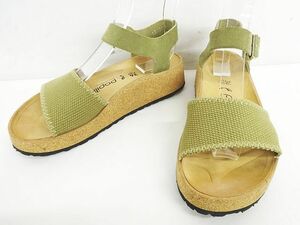 BIRKENSTOCK Papillio ビルケンシュトック パピリオ サンダル 厚底 フェイデッドカーキ 36 230 L5 23.0cm ◇07