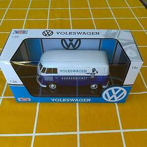 MOTORMAX　フォルクスワーゲン　デリバリーバン　1/24 ＶＷ ワーゲンバス　空冷　タイプ２