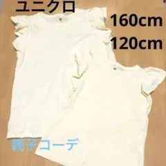 ユニクロ　スムースコットンフリルTシャツ