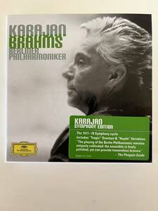 【3CD】【EU盤 紙ジャケット BOX】HERBERT VON KARAJAN (カラヤン、ベルリン・フィル) / BRAHMS SYMPHONY 1-4