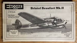 【現状品】『Bristol Beaufort Mk.Ⅱ』(ブリストル ボーフォート)　ENCORE MODELS　1/72スケール