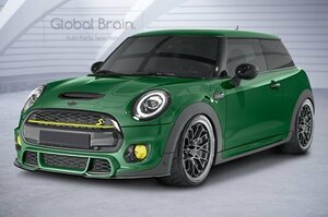 2017-2020 ミニ クーパー JCW F55 F56 F57 フロント リップ スポイラー/スプリッタ― バンパー アンダー ディフューザー エプロン スカート