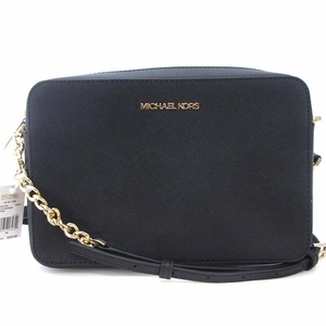 未使用品 マイケルコース MICHAEL KORS JET SET ITEM LG EW CROSSBODY 35T8GTTC9L ショルダーバッグ クロスボディ チェーン ロゴ PVC レザ