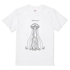 Tシャツ 【ハテナポップ クラゲ星人】tsukamotojunkoデザイン