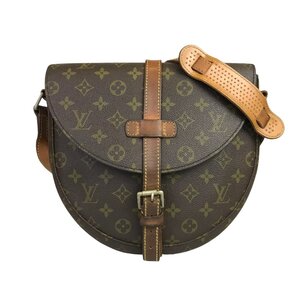 1円～ ルイヴィトン LOUIS VUITTON バッグ ショルダーバッグ モノグラム シャンティGM M40648 レザー ブラウン 中古