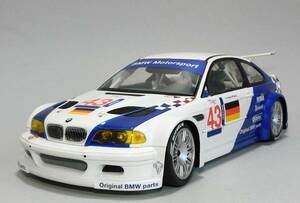 ■ミニチャンプス 1/18 BMW M3 GTR 2001 #43 PMA MINICHAMPS ミニカー モデルカー■難あり 