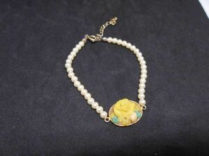 BRACELET JewelryNO.1 黄花　6g16CM ネックレス　イヤリング　ブレスレット　ペンダントヘッド　