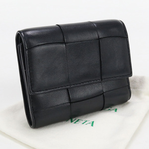 中古良品ボッテガヴェネタBOTTEGA VENETA カセット ファスナーウォレット 750245 VCQC1 8245 ランク：A us-2