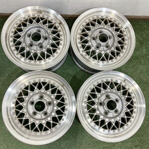 希少 RAYS VOLKRACING スーパーファ インリム14インチ6J+38 4本セット 領収書 2947