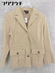 ◇ MICHAEL KORS マイケルコース 3B シングル 長袖 ジャケット サイズ4 ベージュ系 レディース