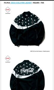 ブリストル F.C.R.B. エフシーアールビー×COCA-COLA コカコーラ 20SS PDK JACKET ジャケット FCRB-200012 Lサイズ