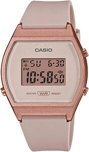 CASIO カシオ チプカシ 腕時計 LW-204-4A デジタル レディース ガールズ ピンクベージュ × ローズゴールド かわいい お祝い プレゼント