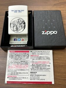 新品未使用　コレクション放出　Zippo ジッポ　TRY THE FAN TEST 1932-2012