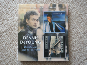 Dennis DeYoung / Desert Moon - Back To The World 輸入盤 デジタル・リマスター デニス・デ・ヤング