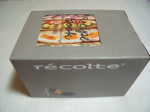 recolte レコルト プレスサンドメーカー プラッド RPS-2(R) マットレッド　新品