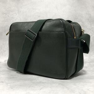 1円【極美品】LOUIS VUITTON ルイヴィトン タイガ リポーター PM ショルダーバッグ 肩がけ 斜めがけ クロスボディ レザー エピセア メンズ