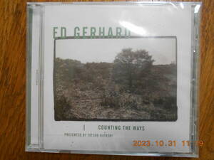 新品未開封【 Ed Gerhard / Counting The Ways 】 エド・ガーハード　カウンティング・ザ・ウェイズ　ジャケットデザイン違い盤 ②