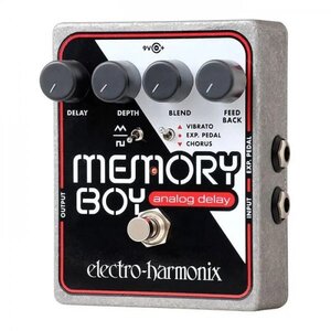 【新品 送料無料】ELECTRO-HARMONIX ◆ Memory Boy Analog Delay with Chorus/Vibrato アナログ・ディレイ ELECTRO HARMONIX