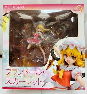 【美品】東方Project “悪魔の妹” フランドール・スカーレット 1/8 完成品フィギュア[キューズQ]