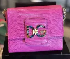 D&G ドルチェ&ガッバーナ　ピンク　ショルダーバッグ