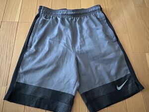 150-160cmくらいL155/66■NIKE ナイキ ジュニアハーフパンツ ショートパンツ 短パン黒DRI-FIT サッカー双子