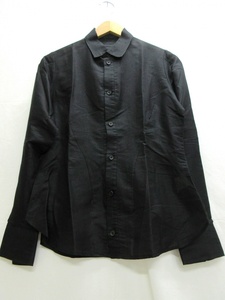 YOHJI YAMAMOTO ヨウジヤマモト 長袖シャツ Shirt 2 FQ-B06-023 75%COTTON 25%POLYESTER MADE IN JAPAN