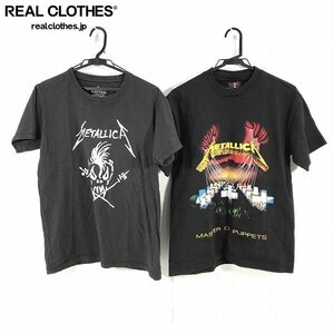 ☆METALLICA/メタリカ 1993年 NOWHERE ELSE TO ROAM EUROPE 等 Tシャツ/バンT 2点セット /000