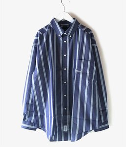 希少★新品本物【紺★3】★PRINCE B.D LS SHIRT FULL SIZE プリンスシャツ フルサイズ 正規店購入 ディセンダント 限定入手困難 DESCENDANT