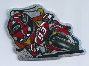 /防水素材 マルク マルケス ホログラム ステッカー motoGP レース Marc Mrquez レース サーキット スペイン レプソル ホンダ ヤマハ TSS-23