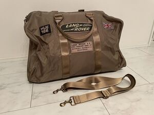 ランドローバーディフェンダー×レッドカヌー コラボLAND ROVER FIELD BACKPACK HERITAGE COLLECTION × RED CANOE OFFICIALボストンバッグ