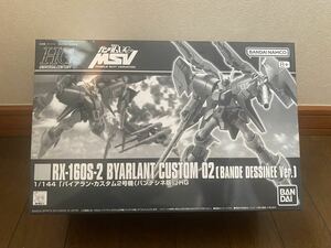 未組立・未塗装品 機動戦士ガンダムユニコーンMSV HG 1/144 バイアランカスタム2号機（バンデシネ版）プラモデル