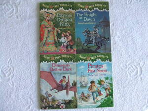 こ美品 ★★★MAGIC TREE HOUSE×４冊セット★★★ 多読用まとめ売り 未読品／児童洋書　◆◆送料無料◆◆　ペーパーバック・リーディング