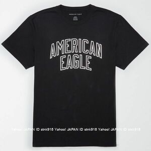 〓ラスト!! アメリカンイーグル/US L/AE Reflective Graphic Tシャツ/Black