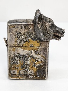 Zippo　ジッポー　BEAR　LIMITED 0393　オイルライター　ライター　熊　動物