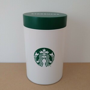 未使用 スターバックス オンラインストア限定 オリジナル缶キャニスター STARBUCKS スタバ ロゴ ホリデー 非売品