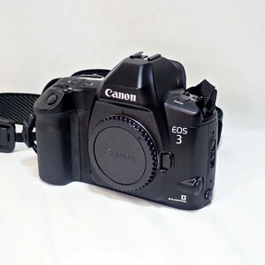 ☆Canon EOS3 一眼レフ フィルムカメラ 【中古・美品】 ※本体のみ 専用バッテリー欠品のため動作未確認