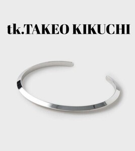 【タグ付き】tk.TAKEO KIKUCHI メンズ ブレス バングル　シルバー　 バングル ブレスレット アクセサリー 匿名配送