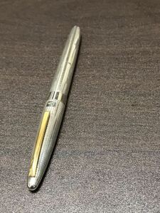 1円〜激安スタート PILOT ELITE STERLING SILVER パイロット シルバー 万年筆 ペン先 18K 750 インク無し 状態未確認 完全未確認 文房具 