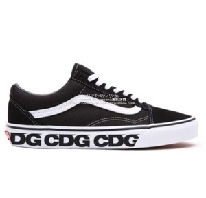 ■新品タグ付■24㎝■コムデギャルソンCDG限定 VANS オールドスクール(OLD SKOOL) スニーカー コムデギャルソン限定コラボ■国内正規品