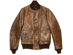 38 FREEWHEELERS LEATHER TOGS MFG. CO. レザートグス 1928’s TYPE A-1 jacket ファーストモデル ホースハイド 馬革 ブラウン