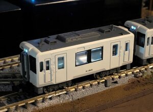 ひたちなか海浜鉄道キハ１００－３９／Ｂトレ規格キハ１１０系両運転台／ＫＡＴＯ小型車両動力／ヘッドライト・室内灯点灯