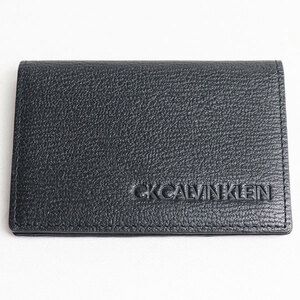 カルバンクライン CALVIN KLEIN カードケース ブラック 803633 メンズ 中古